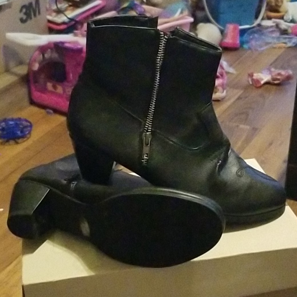 Black Booties - Picture 2 of 3